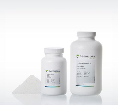 Capricorn Scientific: Product Family Teaser - Balanced Salt Solutions Powder