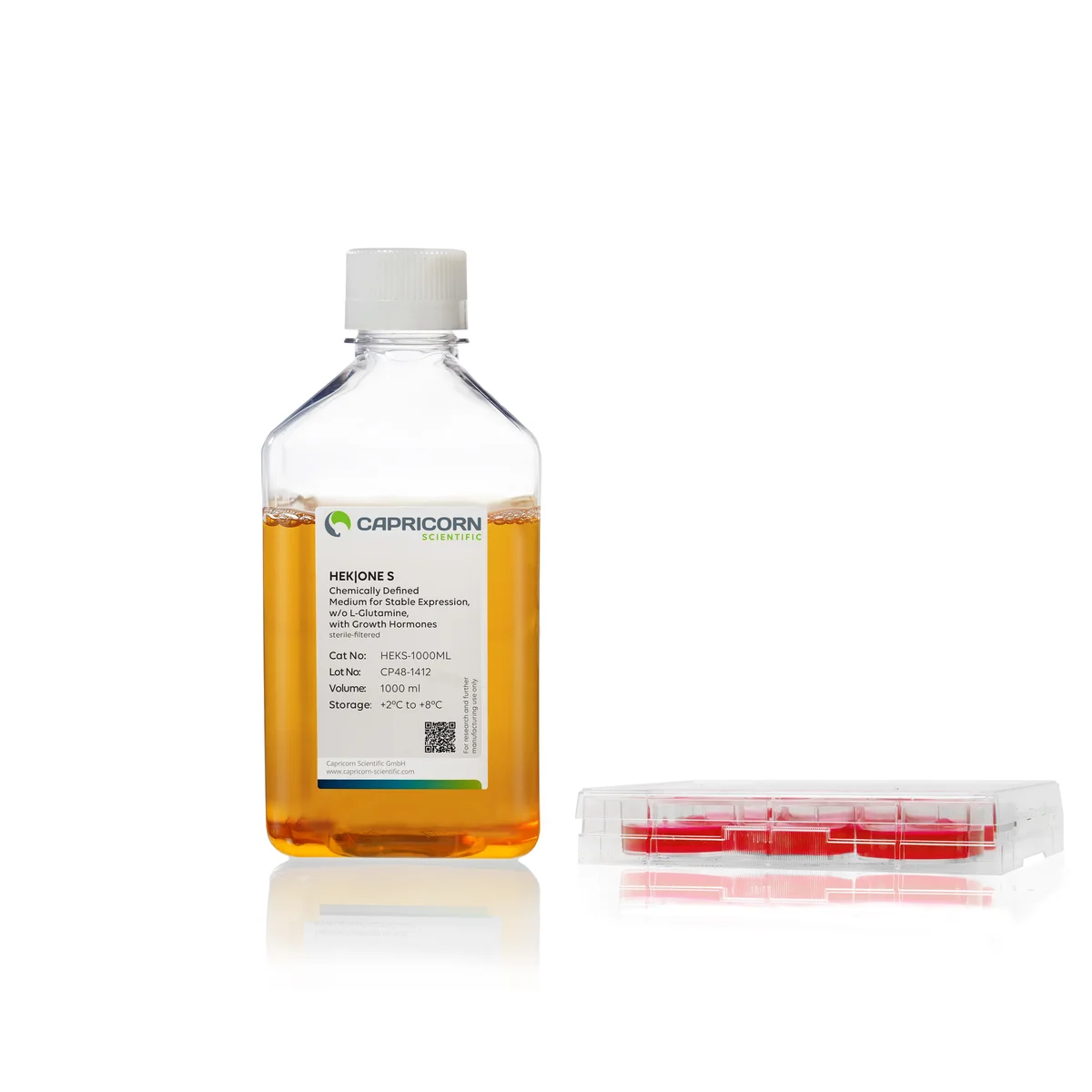 Heks 1000ml Hek One S Chemically Defined Medium For Stable Expression