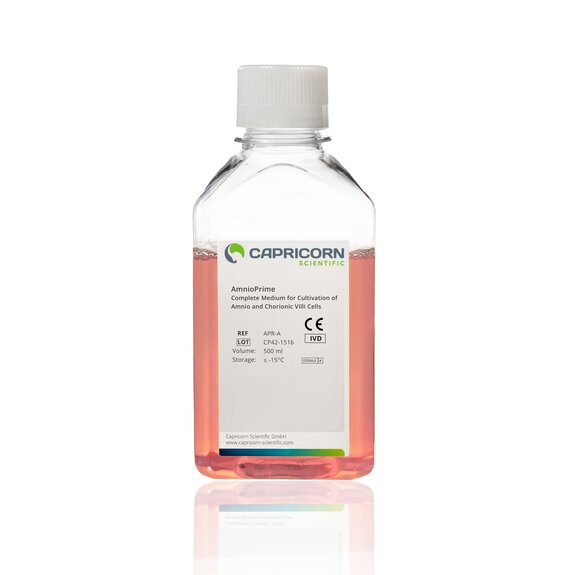 AmnioPrime, Complete Amniotic Fluid Culture Medium for Cultivation of Amnion and Chorionic Villi Cells