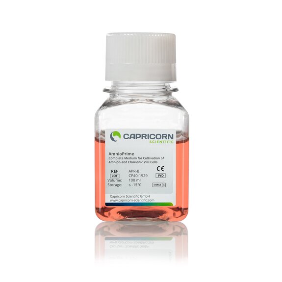 AmnioPrime, Complete Amniotic Fluid Culture Medium for Cultivation of Amnion and Chorionic Villi Cells - CE marked