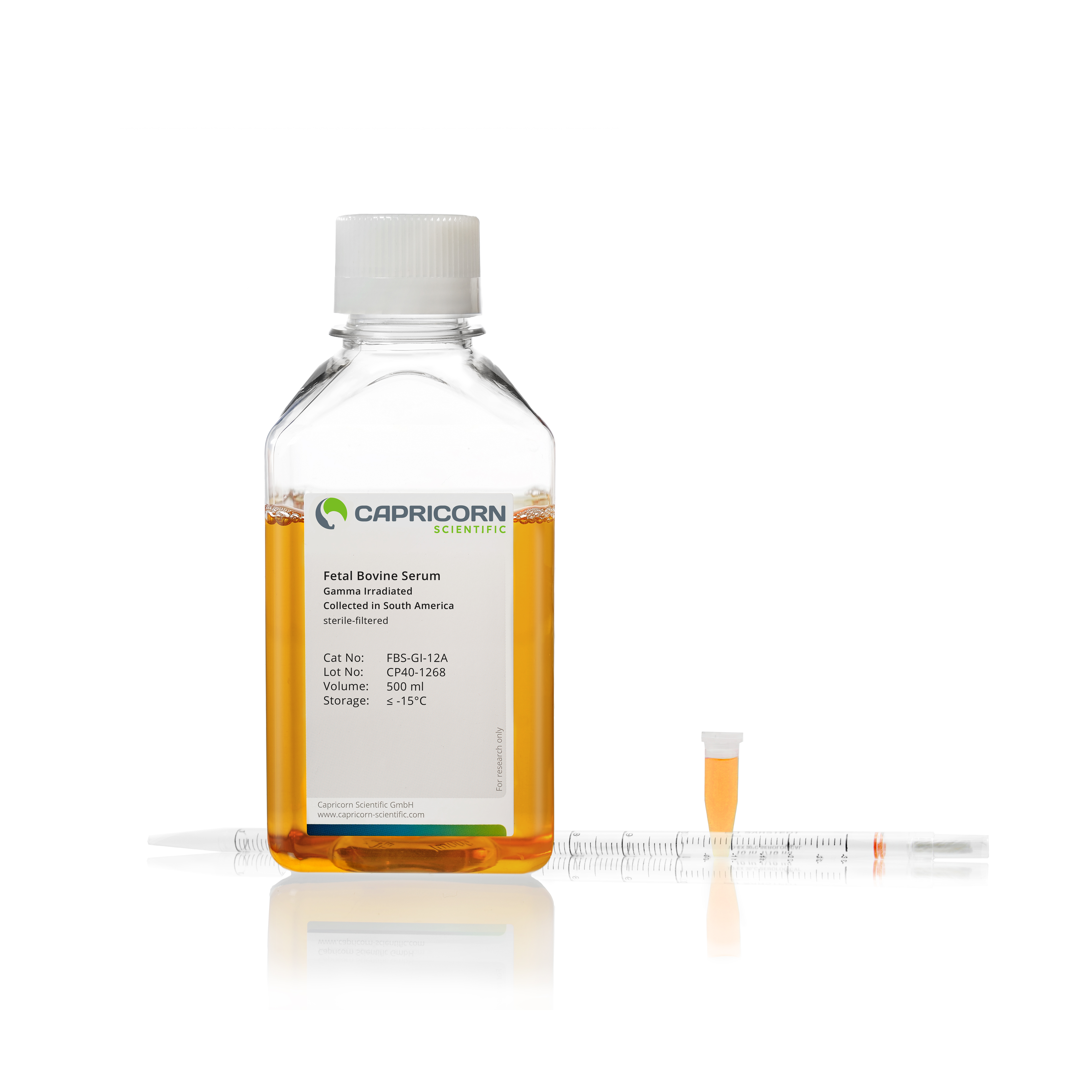 Fetal Bovine Serum (FBS), Gamma Irradiated, South America
