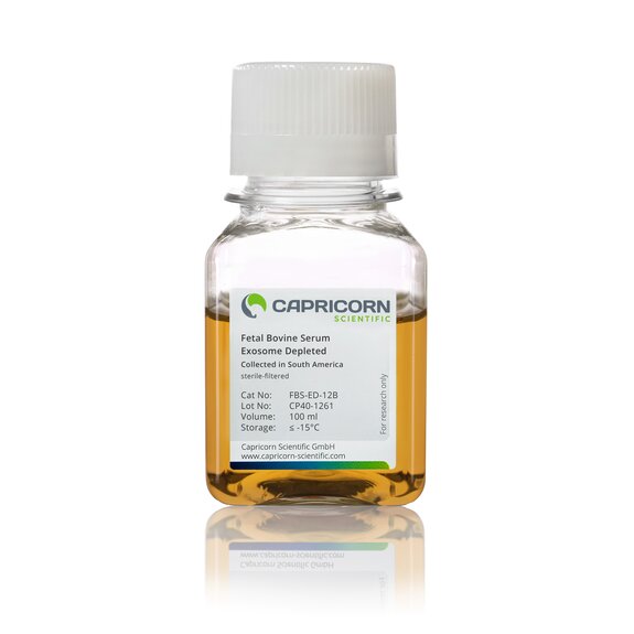 Fetal Bovine Serum (FBS), Exosome Depleted, Collected in South America