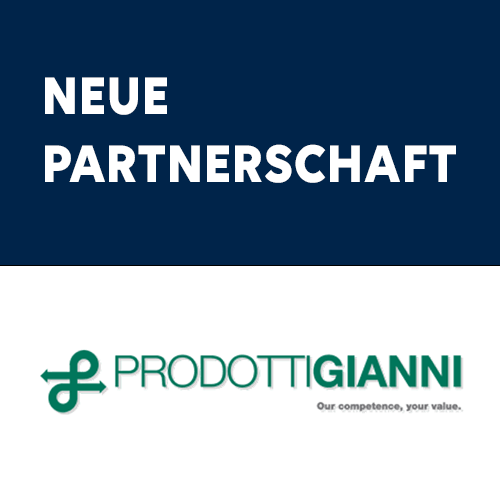 Neue Partnerschaft mit Prodotti Gianni