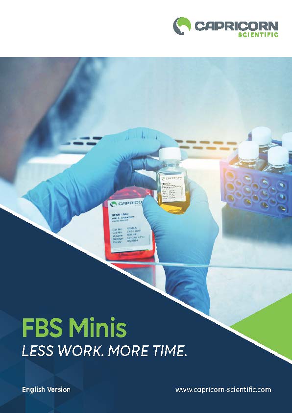Download: FBS Minis Broschüre | Capricorn Scientific